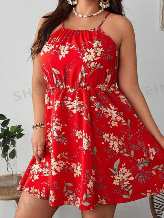 Floral Print Cami Dress