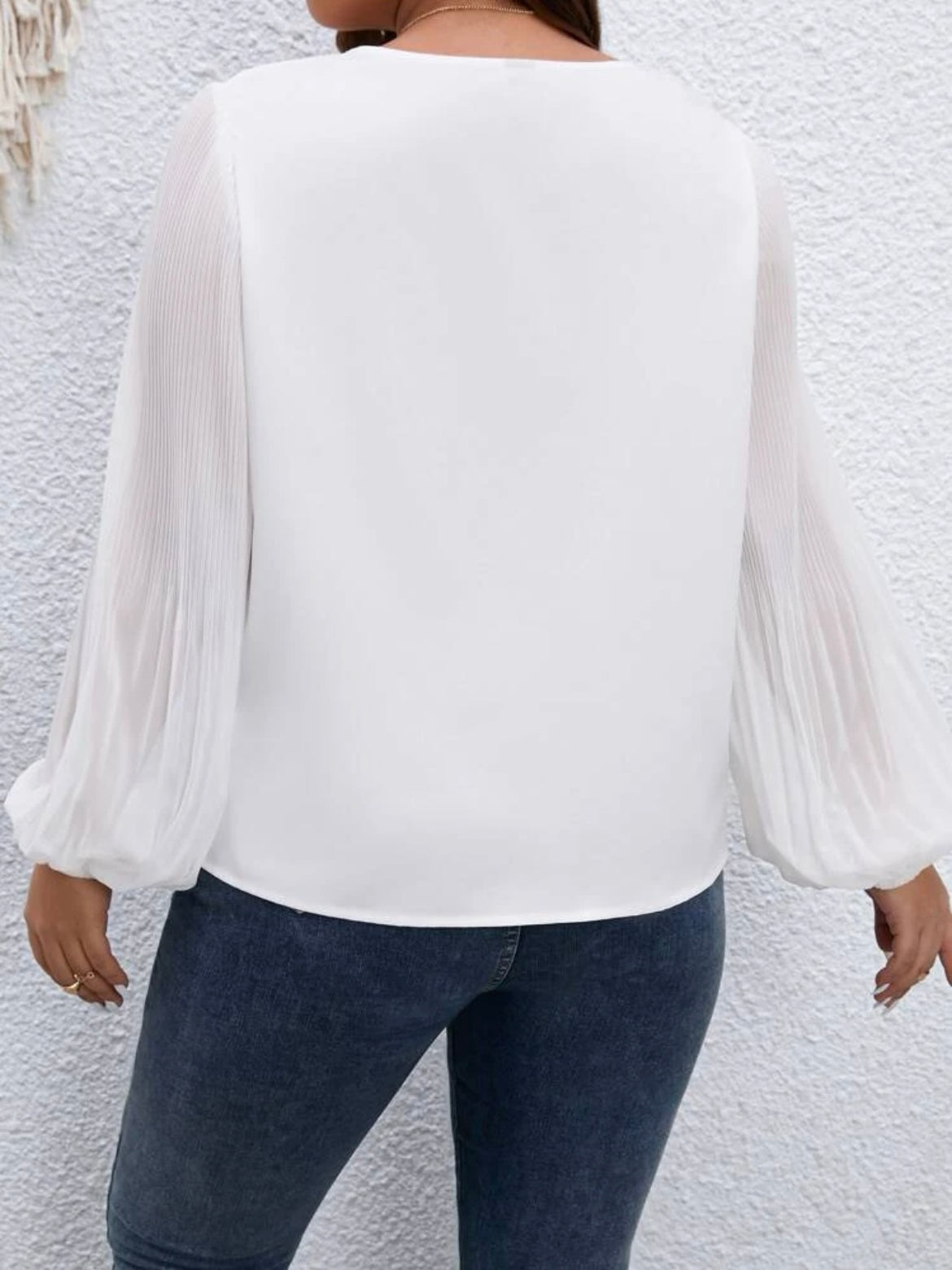 Lantern Sleeve Blouse