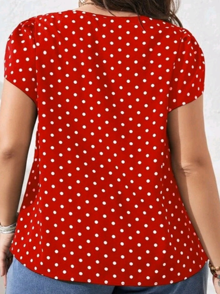 Petal Sleeve Blouse