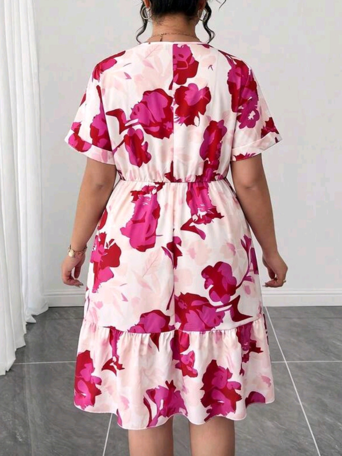 1480 Floral Boho Dress