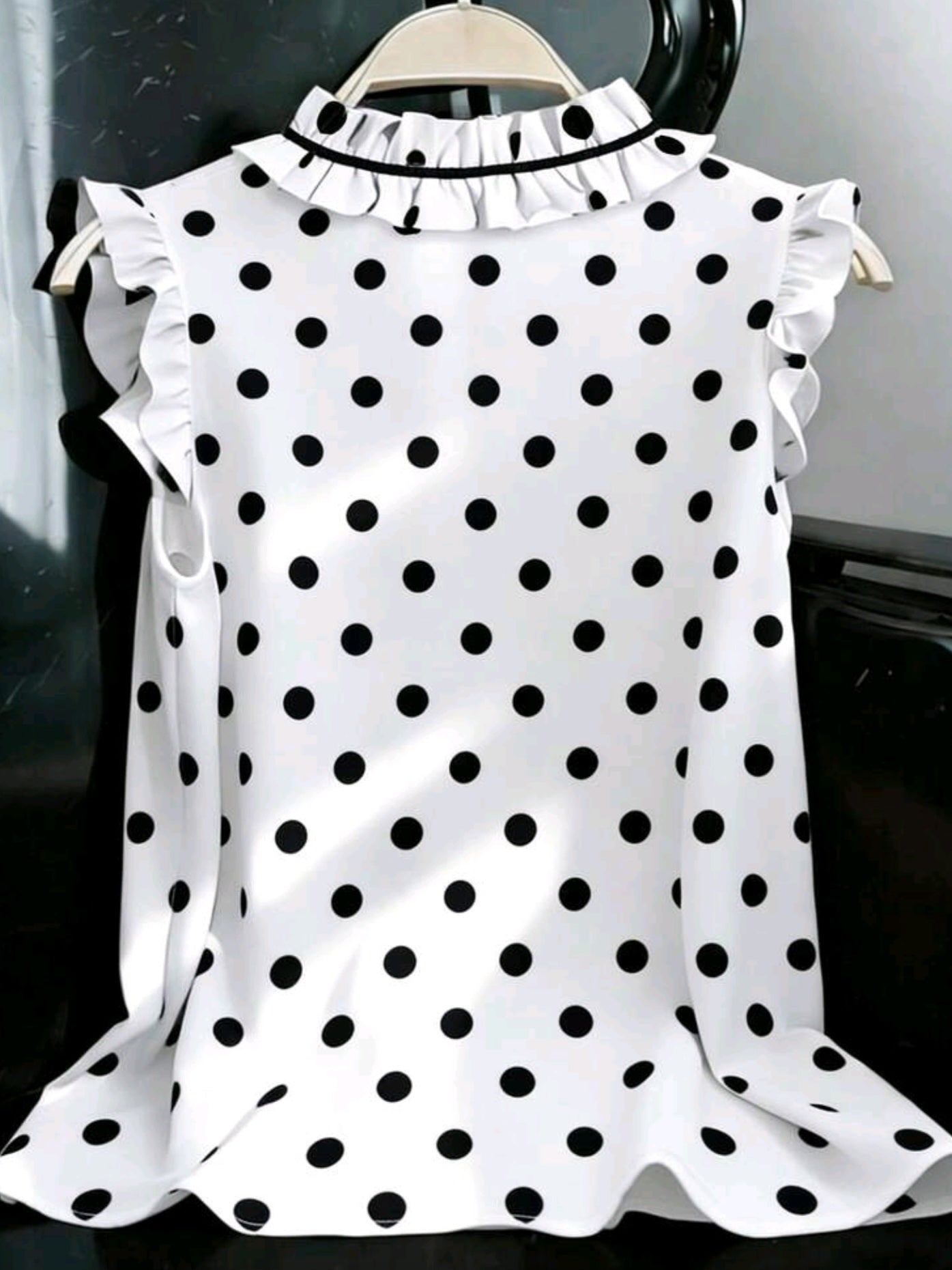 4916 Tie Neck Blouse