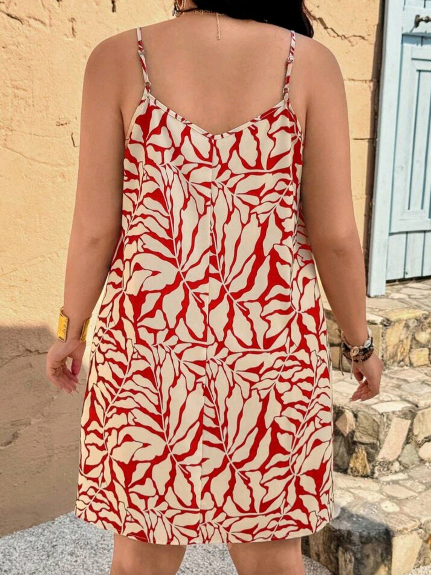 9991 Print Slip Dress