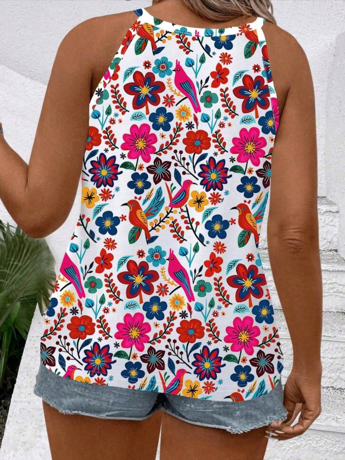 5716 Round Neck Tank Top