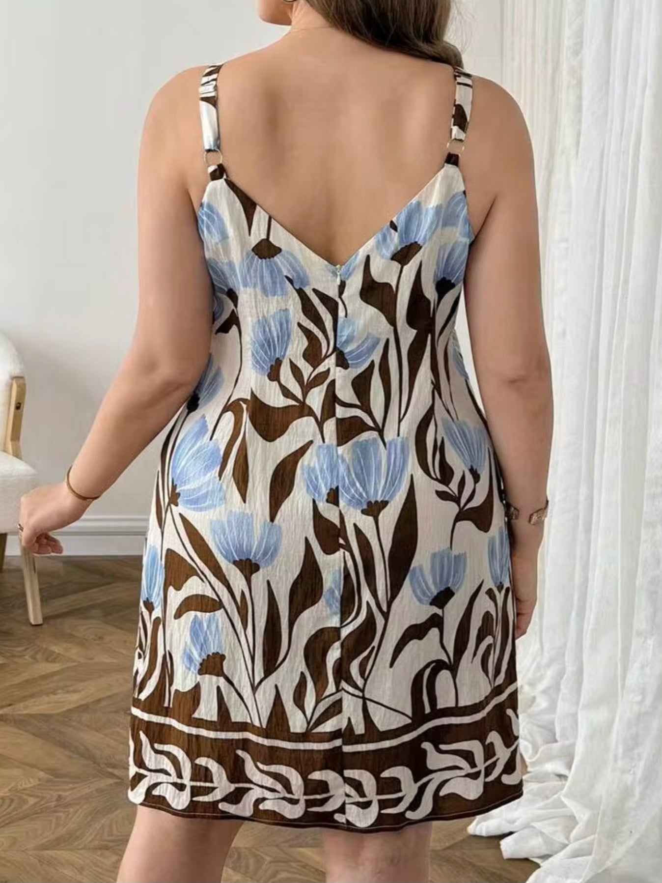 0953 Printed Dress