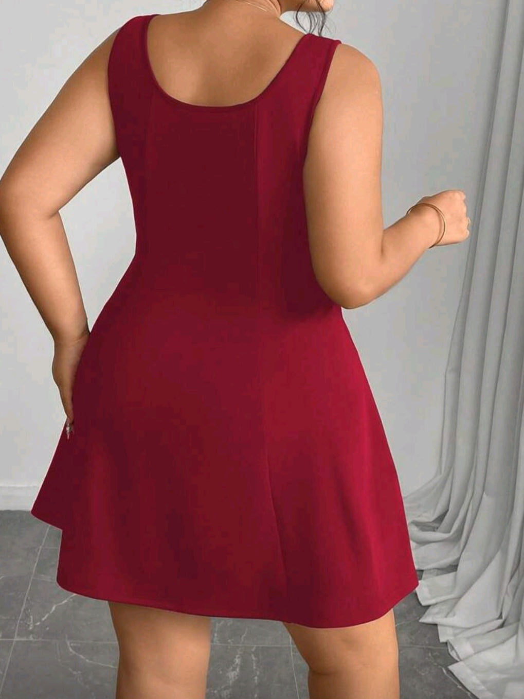 #2387 Elegant French Style Dress