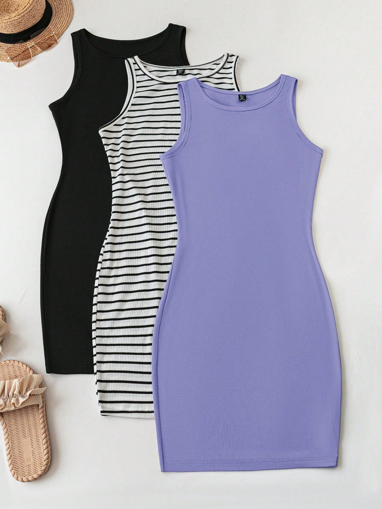 2053 3 piece casual dress