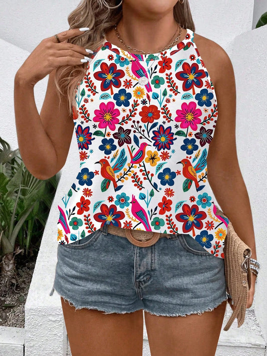 5716 Round Neck Tank Top