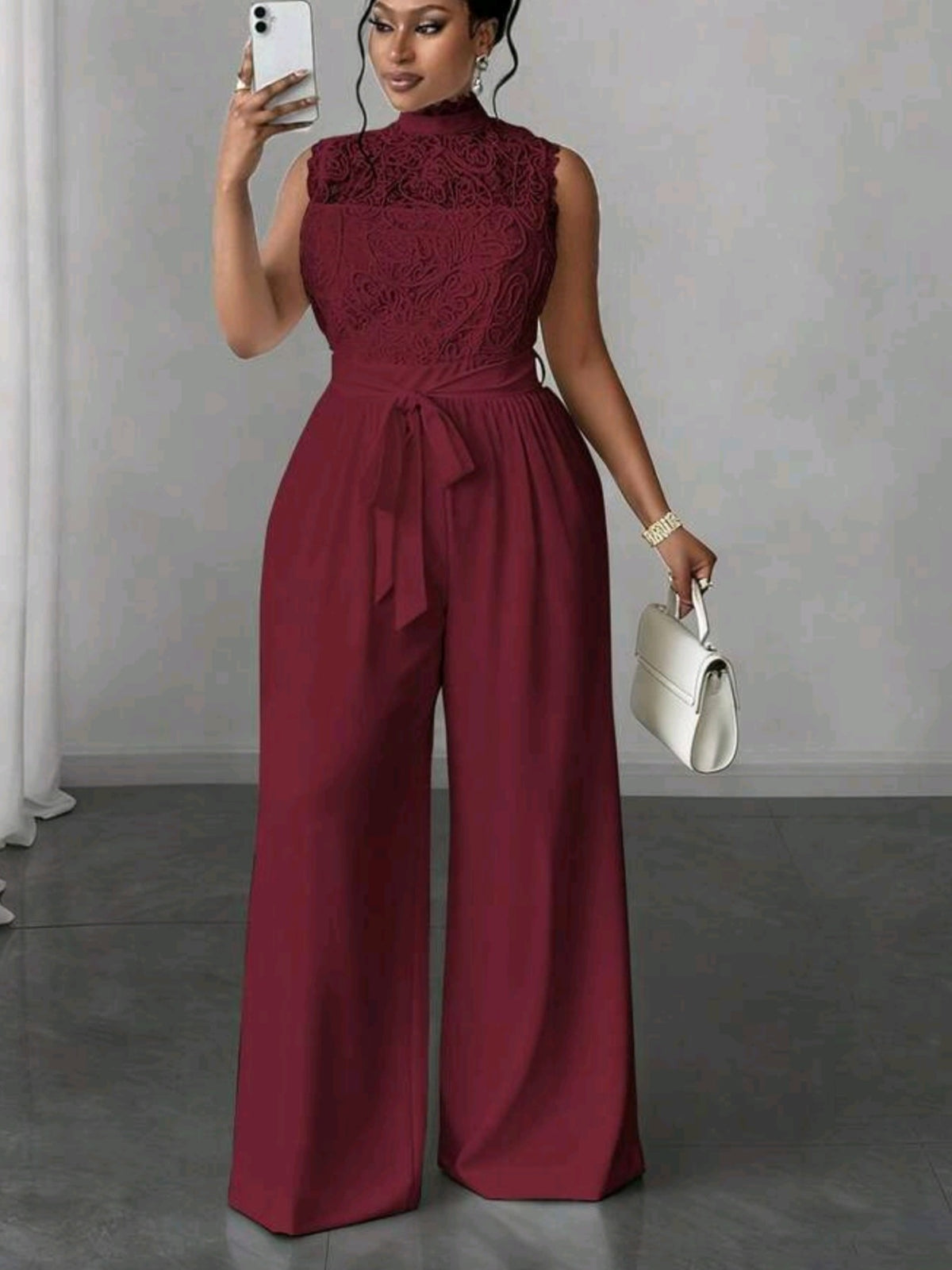6455 Sleeveless Jumpsuit