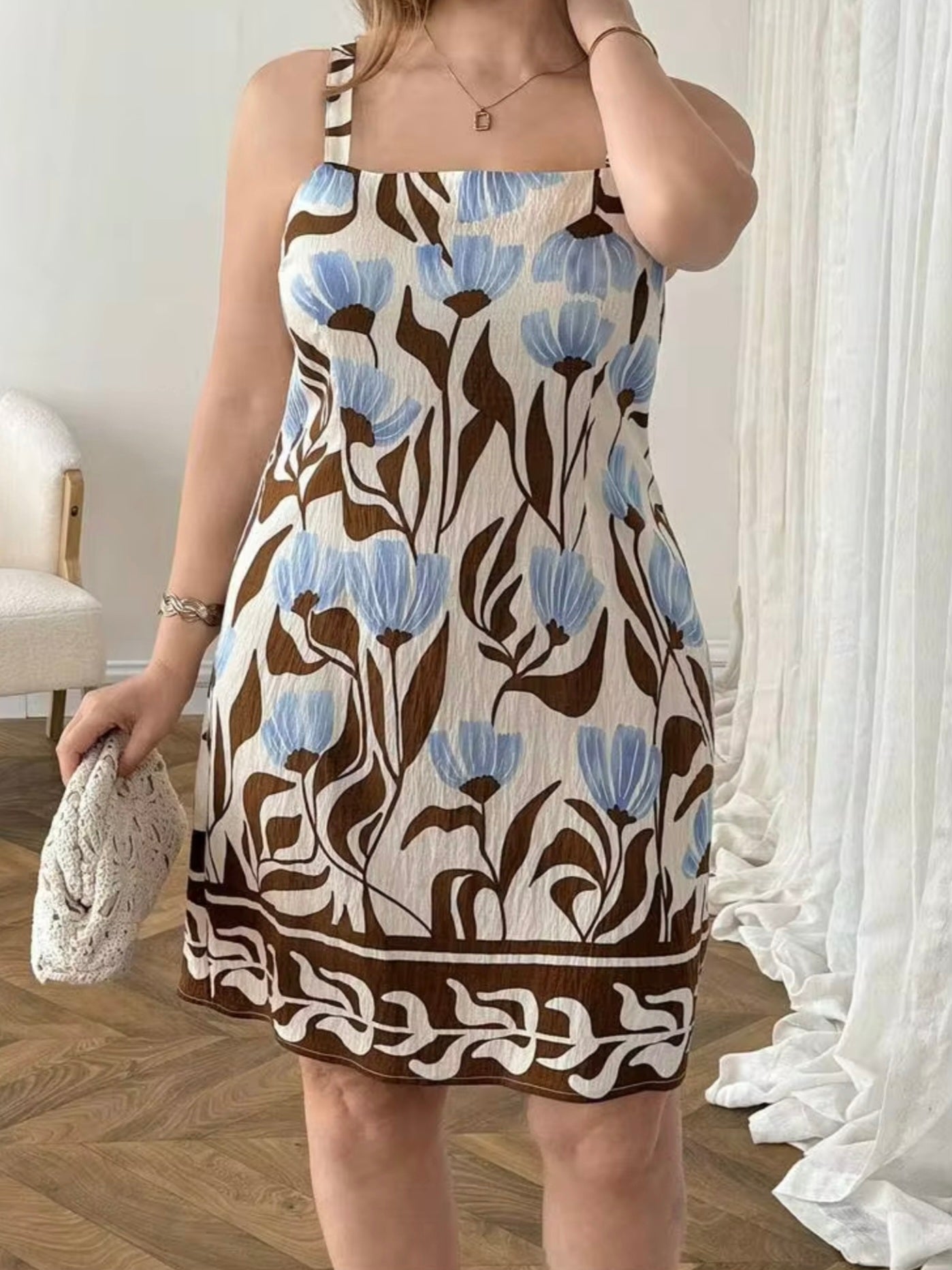 0953 Printed Dress