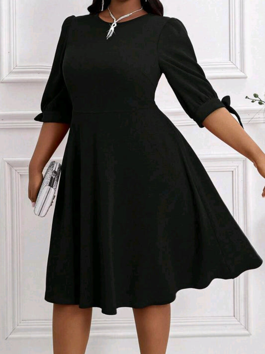 5073 Elegant Midi Dress