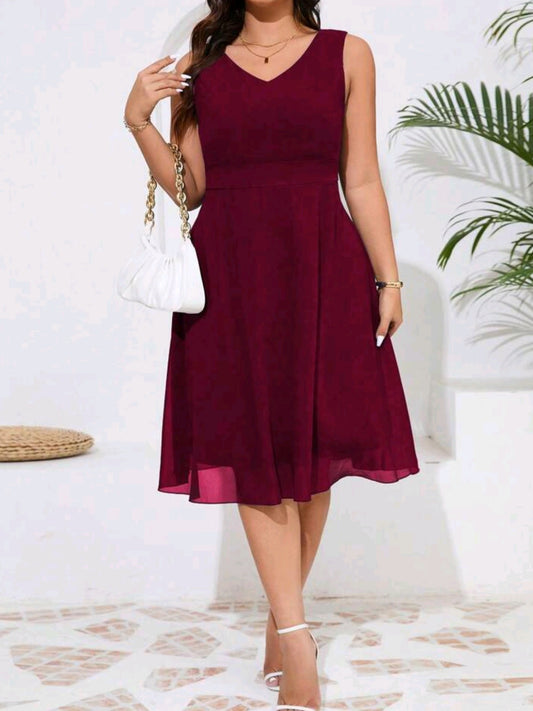 7797 V-Neck Sleeveless