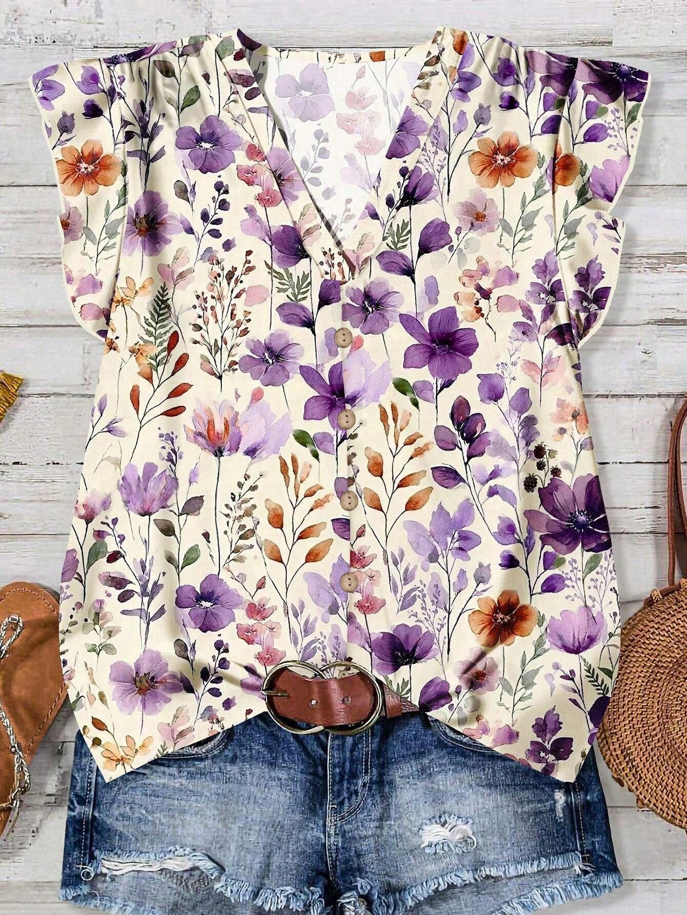 2487 Casual Loose Shirt