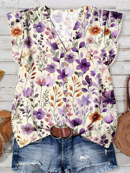 2487 Casual Loose Shirt