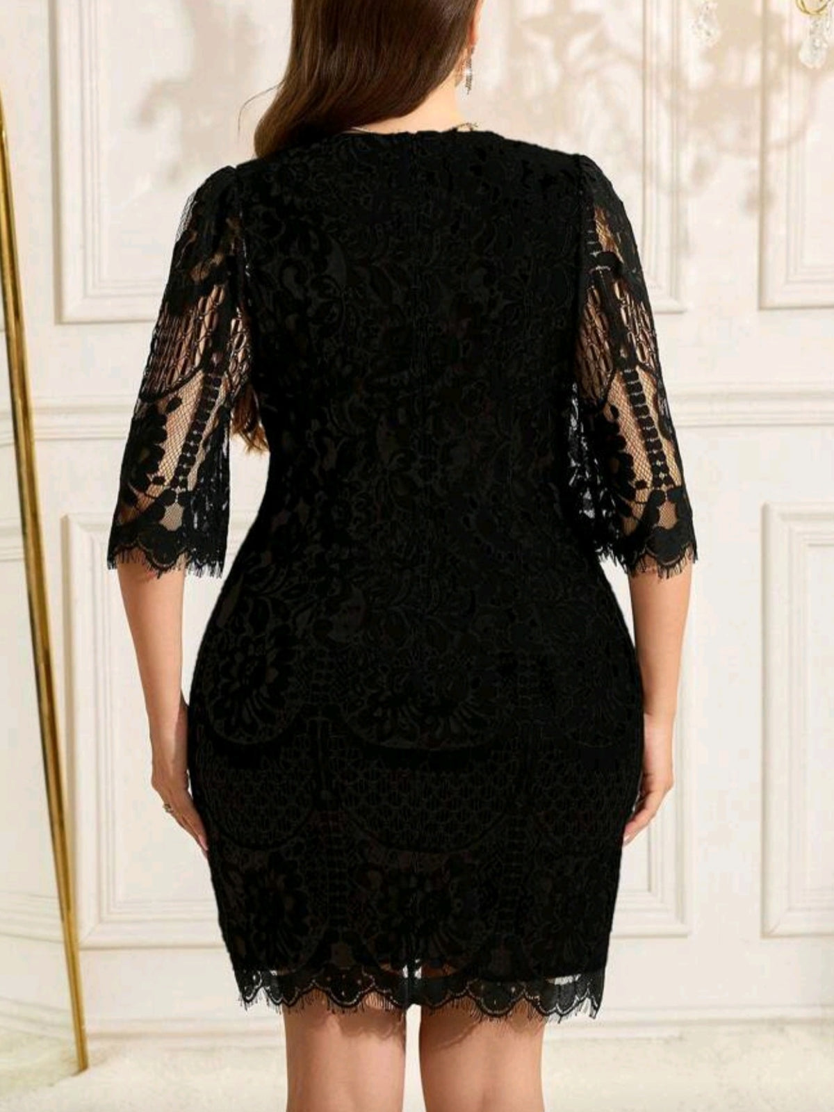 2428  Lace Dress