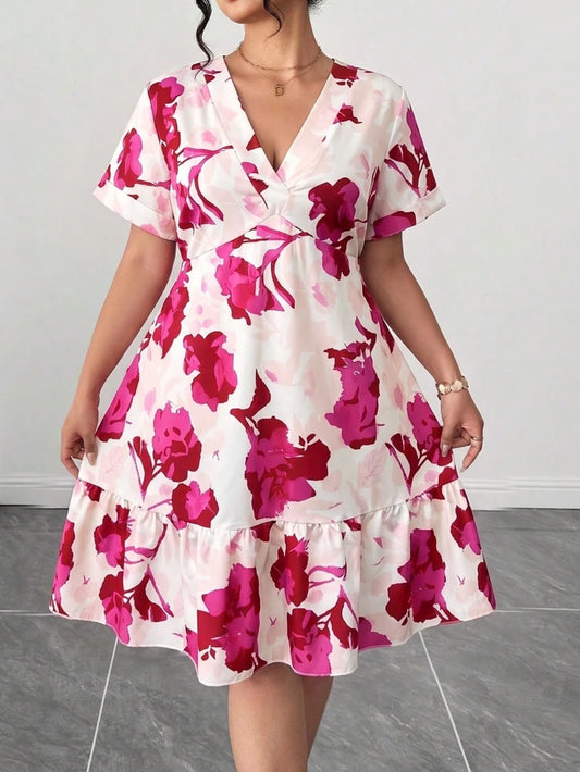 1480 Floral Boho Dress