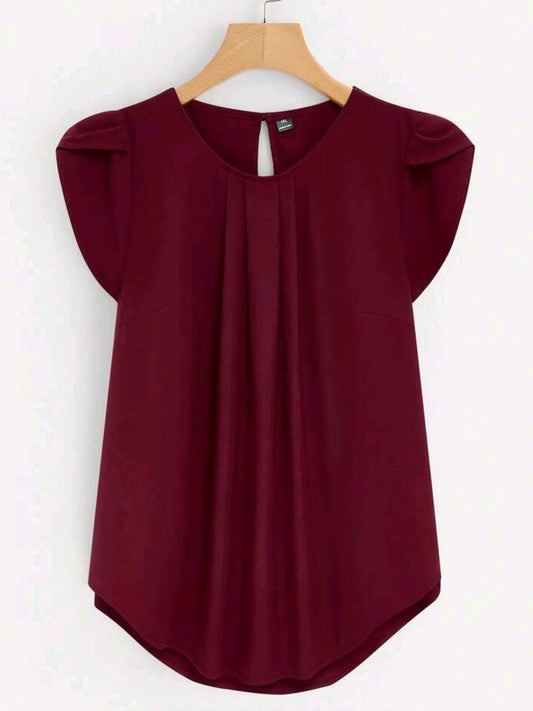 3648 Petal Sleeve Blouse