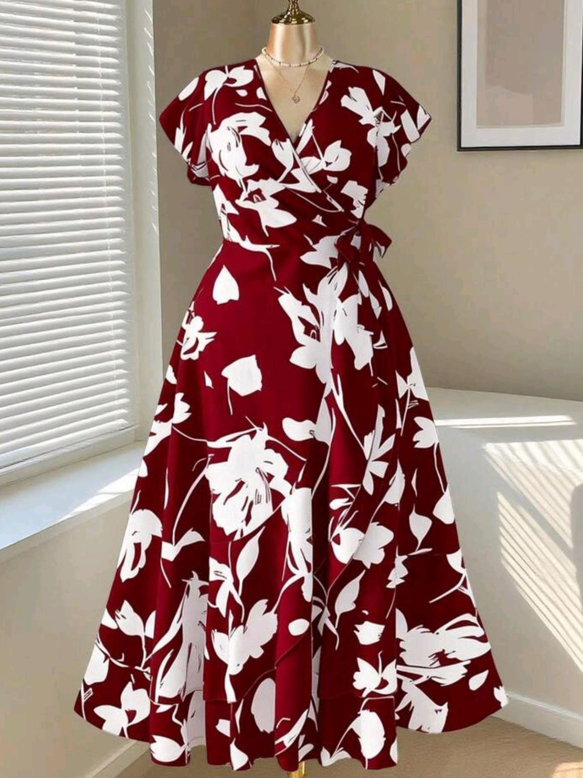 8735 Wrap Dress