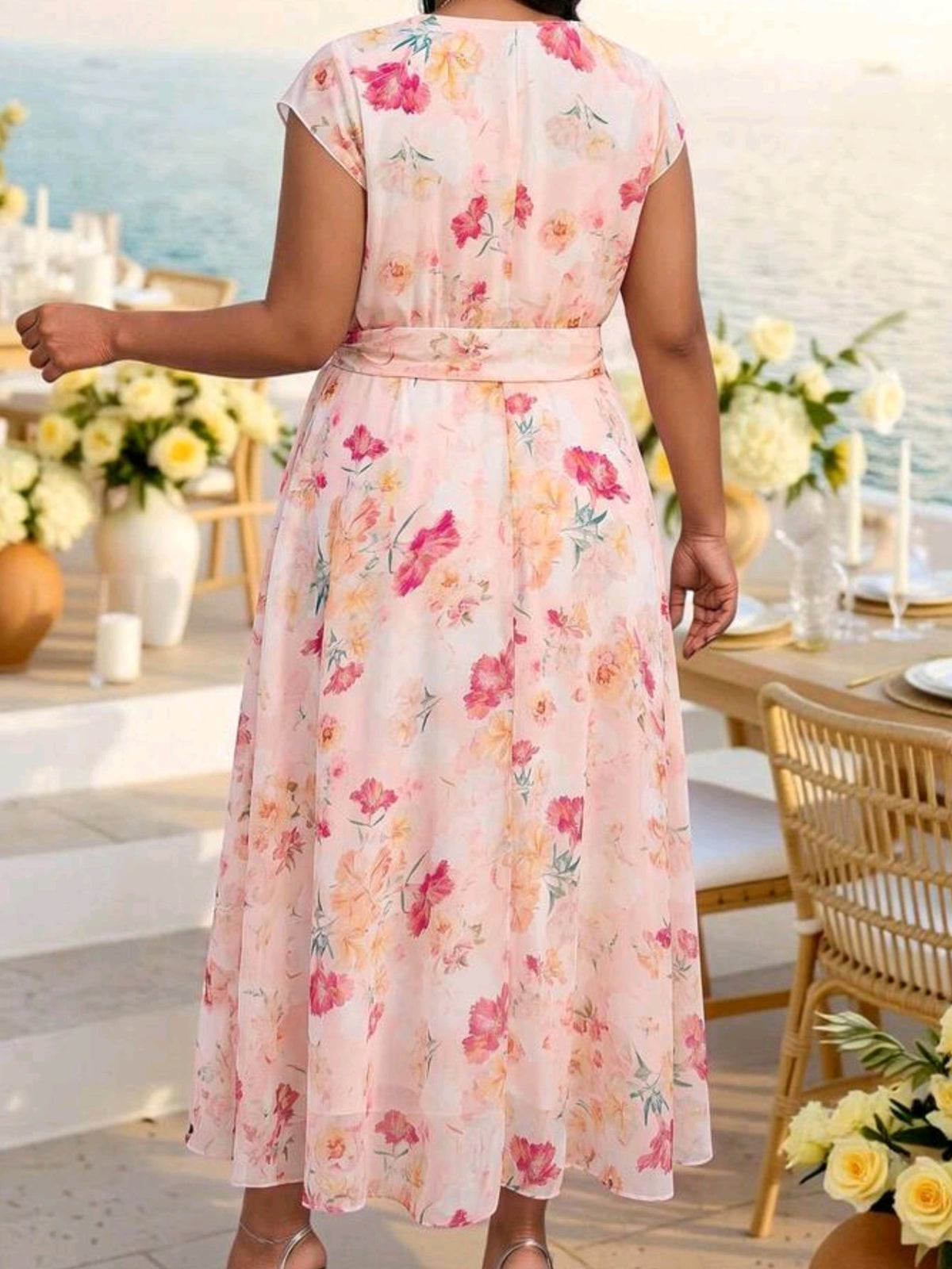 0226 Cowl Neck Dress