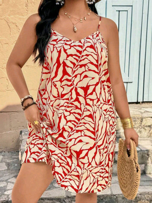 9991 Print Slip Dress