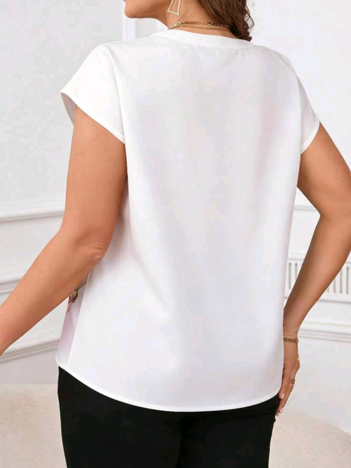 0505 Floral Print Blouse